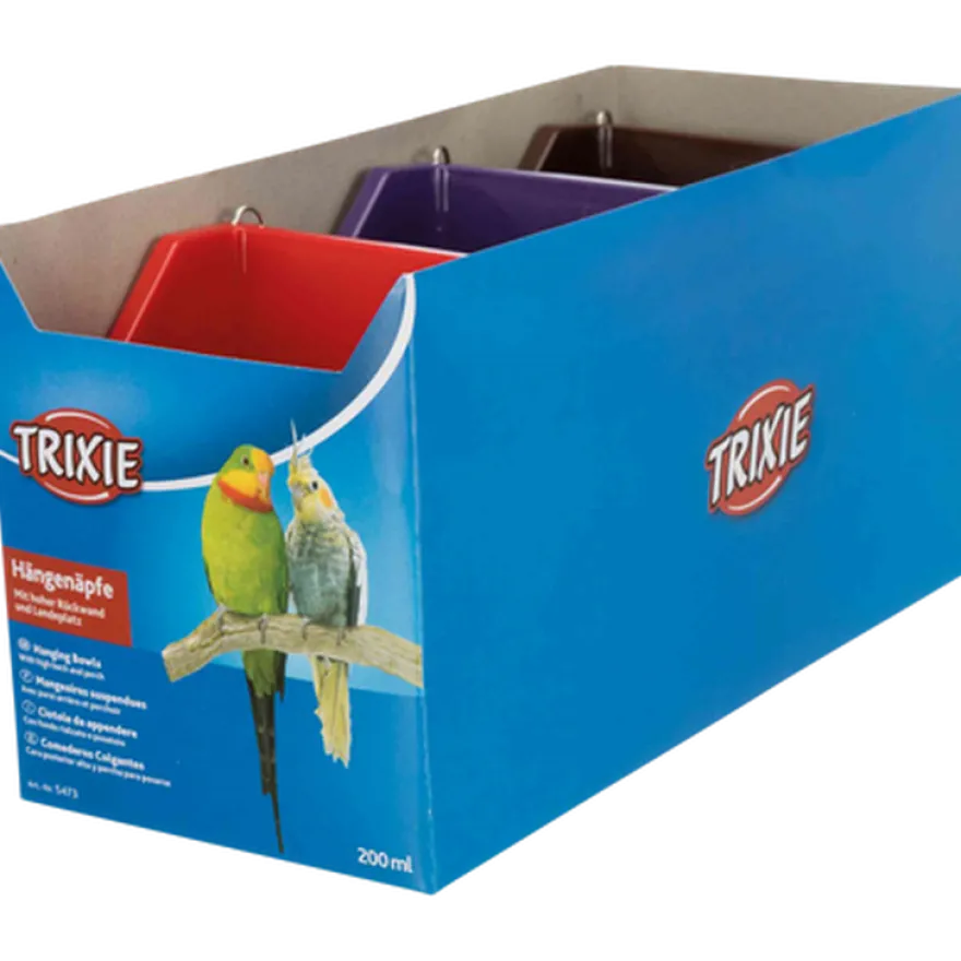 Hengeskåler med trådholder, plastblanding 130 ml