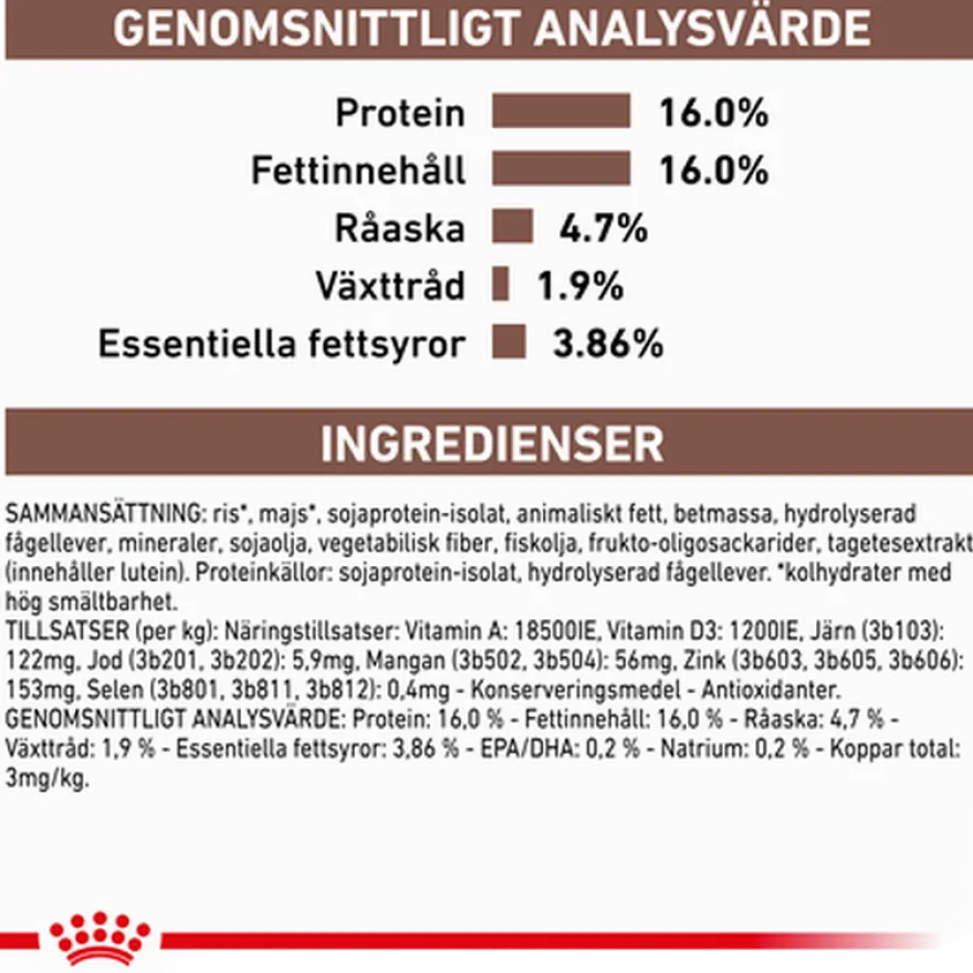 Hepatic Tørrfôr for hunder 1,5 kg