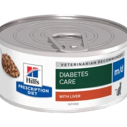 Hills Prescription Diet Feline m/d Diabetes/Weight Minced Original Can - Wet Cat Food 156 g