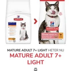 Hills SP Feline Mature 7+ Light Chicken 1,5kg