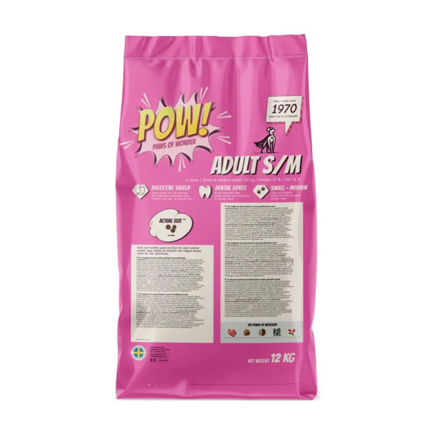 Hund Adult Small / Medium Svinekjøtt 12 kg