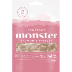 Hundegodbiter til alle raser med laks og persille 100 g