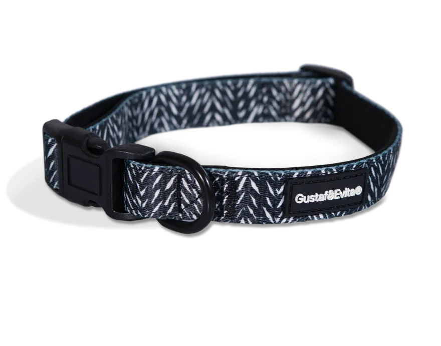 Hundehalsbånd Finessish justerbar XS, 15mm x 28-43cm Mønstret