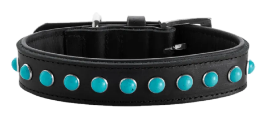 Hundehalsbånd Modica Svart XS 35 - Hals 24-30cm