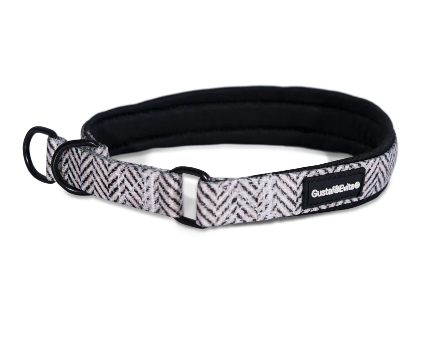 Hundehalsbånd Modish Halvstrup XS, 15 mm x 30-40 cm, Mønstret