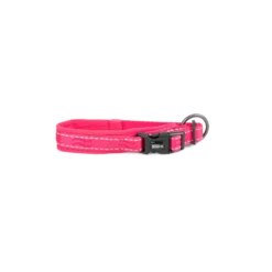 Hundehalsbånd Rufus justerbar 15 mm x 20-30 cm Rosa