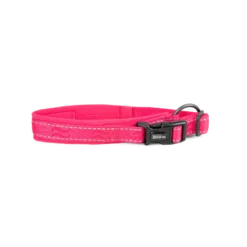 Hundehalsbånd Rufus justerbar 20 mm x 30-40 cm Rosa