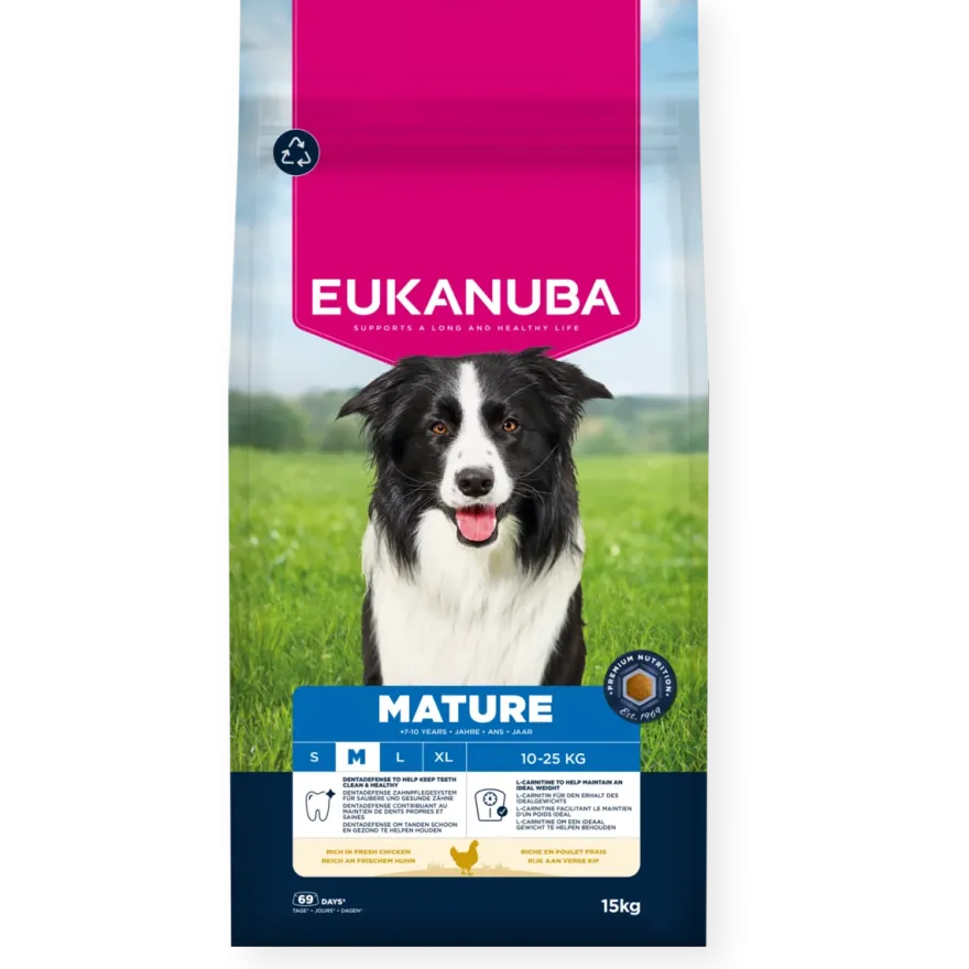 Hund Eldre Medium 15 kg