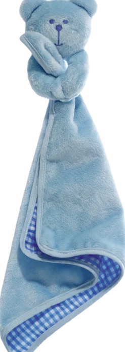 Hundeleke Cuddle Bear, blå, 35 cm
