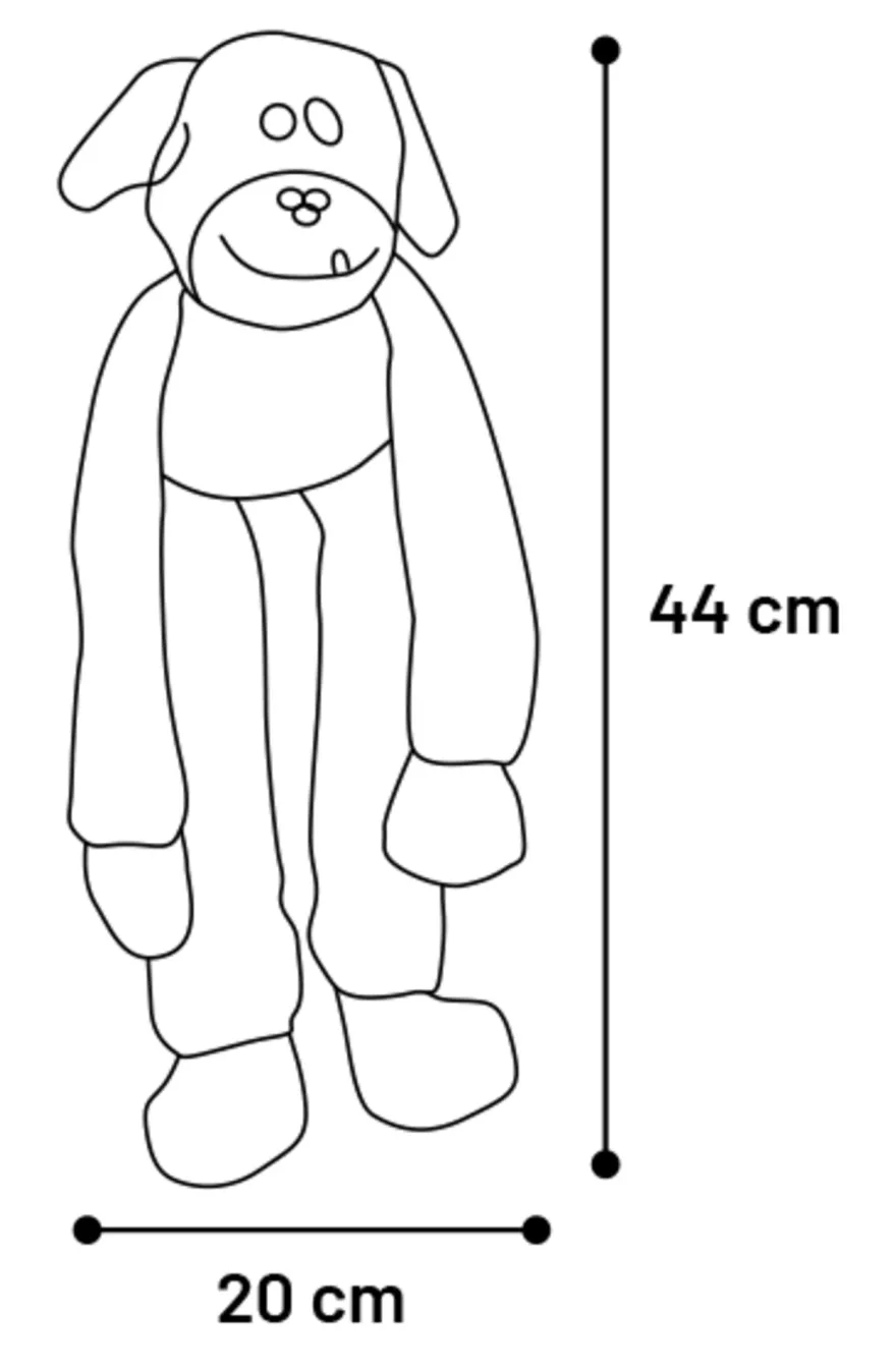 Hundeleke «Long Legs Dog», 44 cm