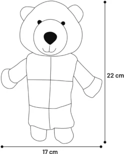 Hundeleke Nilak Bear, 22 cm