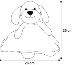 Hundeleke Nilak Dog Puppy, 26 cm