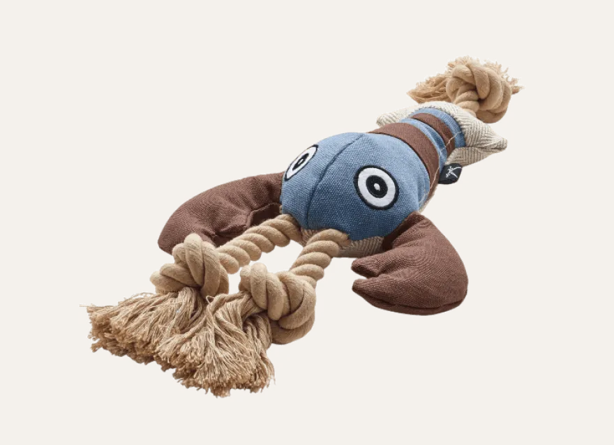 Hundeleketøy Canvas Zanzibar Rantum Hummer Polyester 43cm