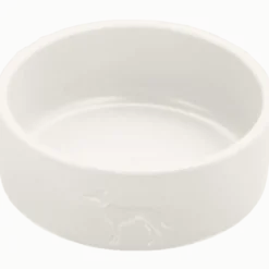 Hunde- og kattefôrskål Osby Ceramic White 550 ml/ø12,5 cm