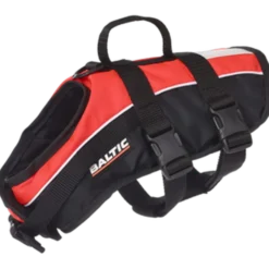 Hundevest Redningsvest Mascot Sort/Rød 0-3 kg X-Small