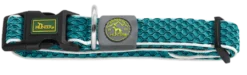 Hundhalsband Hilo Vario Basic Mesh Turkos
