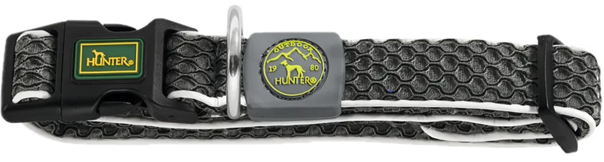 Hundhalsband Hilo Vario Basic Mesh Antracit