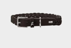 Hundhalsband Solid Education Special Mörkbrun
