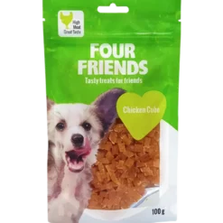 Hund/Katt Kylling Cube 100 g