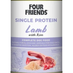 Hund Single Protein Lam & Ris 400 g