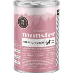 Hund Valp Kylling/Biff Burk 400 g
