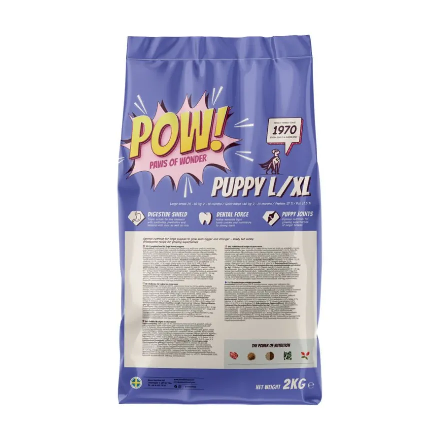 Hund Valp Large / X-Large Svinekjøtt 2 kg