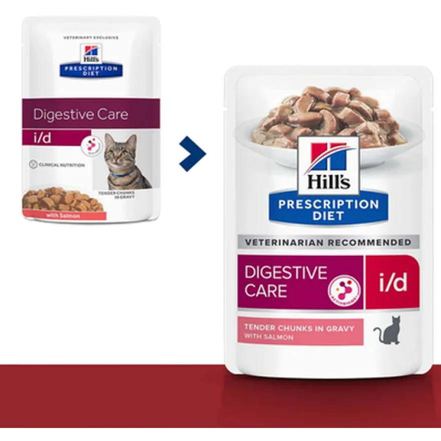 i/d Digestive Care Salmon Pouch 12x85g