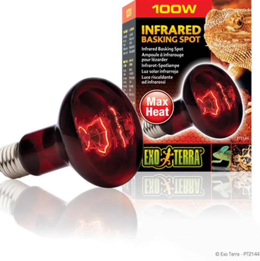 Infrarød solstråle - Heat Glo svart 50 W