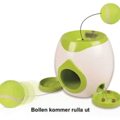 Interaktiv apport- og godbiterleke Wilson Green 29 x 19 x 18 cm