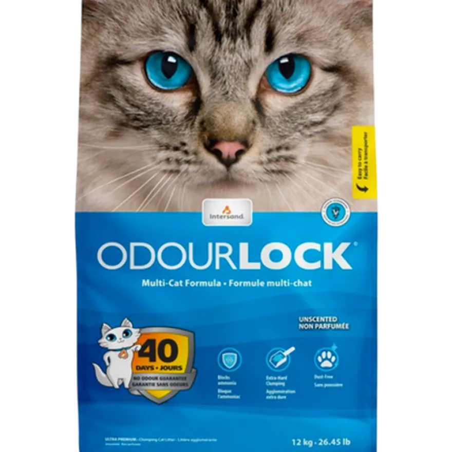 Intersand Odour Lock Oparfymerad - Cat Litter Blue 12 kg