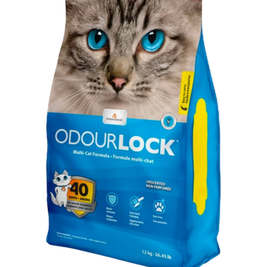 Intersand Odour Lock Oparfymerad - Cat Litter Blue 12 kg