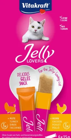 Jelly Lovers Kylling/kalkun - Kylling/kalkun 6 x 15 gram