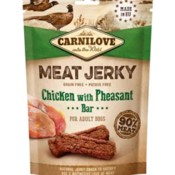 Jerky kylling med fasan bar 100g