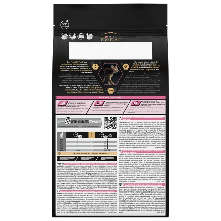 Katt Adult Delicate Digestion Kalkun 3kg