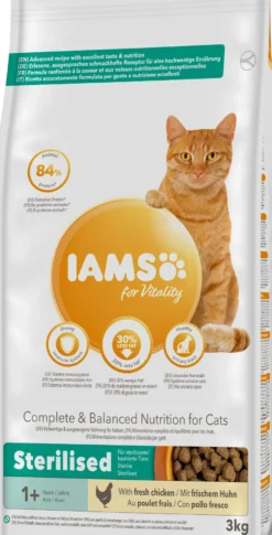Katt Adult Sterilisert 3 kg