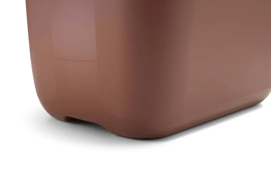 Kattebakke Hop in Giant med tak, 58,5x39x39,6cm, Champagne pink-tuscan red