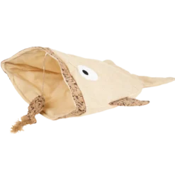 Kattelekesekk Natural Danny, 46x39x2cm, Brun