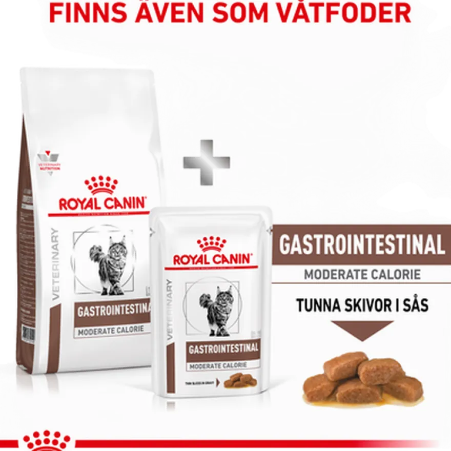 Kattemage-tarm med moderat kaloriinnhold 4 kg