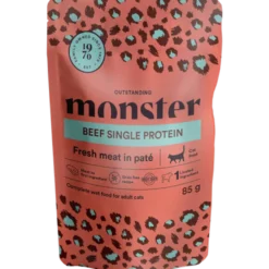 Katteposer Adult Beef 85 g x 8 stk - porsjonsposer