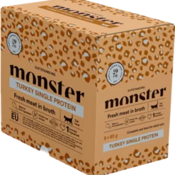 Katteposer Adult Kalkun 85 g x 8 stk - porsjonsposer