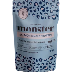 Katteposer Adult Laks 85 g x 8 stk - porsjonsposer