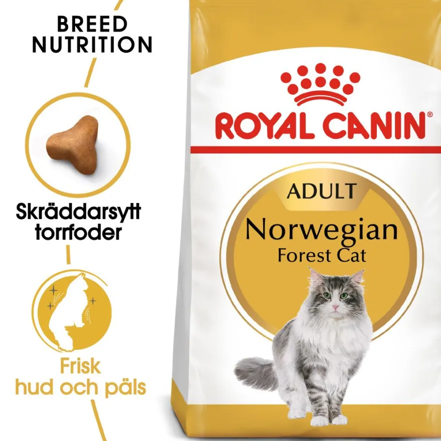 Katterase Norsk skogkatt 2 kg