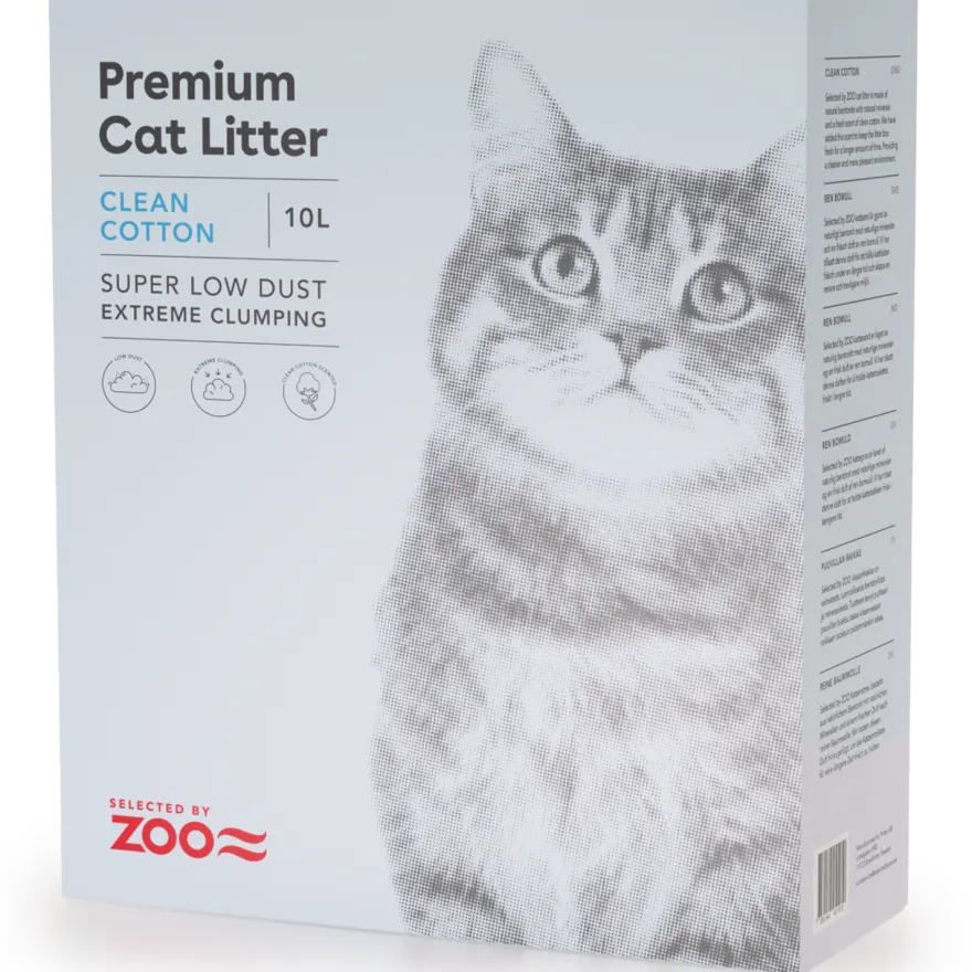 Kattesand Clean Cotton 10L