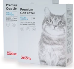 Kattesand Clean Cotton 10L x 2