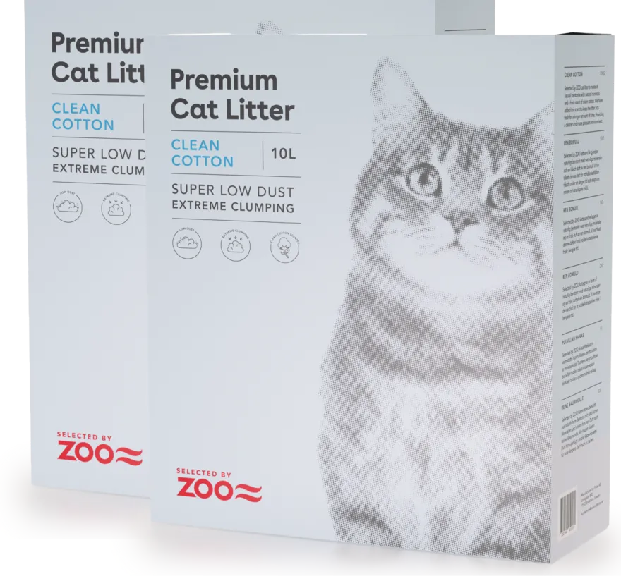 Kattesand Clean Cotton 10L x 2