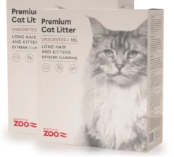 Kattesand uparfymert Langhår & Kattunge 10L x 2
