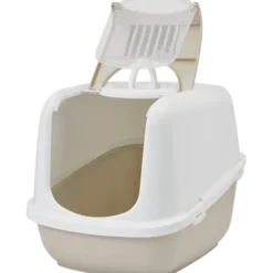 Kattetoalett Nestor Jumbo Beige 66x49x47cm