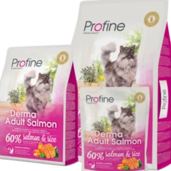 Kattetørrfôr Derma Adult Laks og kylling 2 kg