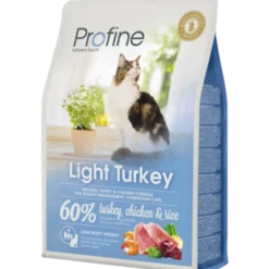 Kattetørrfôr Light kalkun og kylling 10 kg