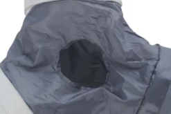 Kattetunnel 4-veis, nylon, ø 20 x 50 cm/tunnel, hvit/grå